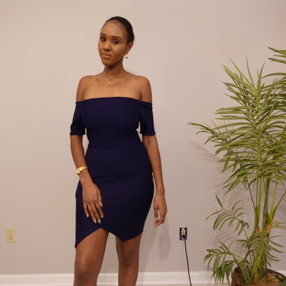Dark Navy blue dress